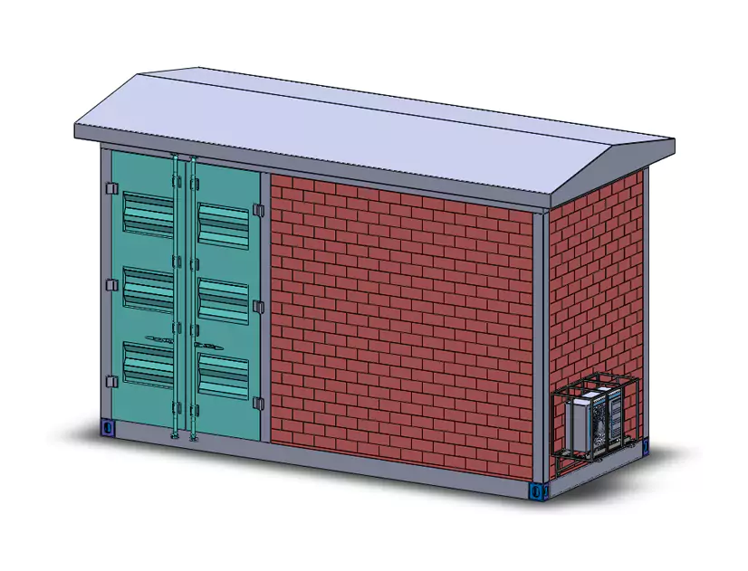 Hybrid renewable energy as power supply for shelter