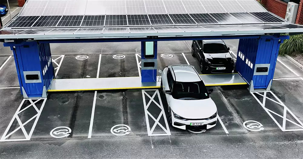 Mini Solar Car Park and Electric Vehicle Charging Centre