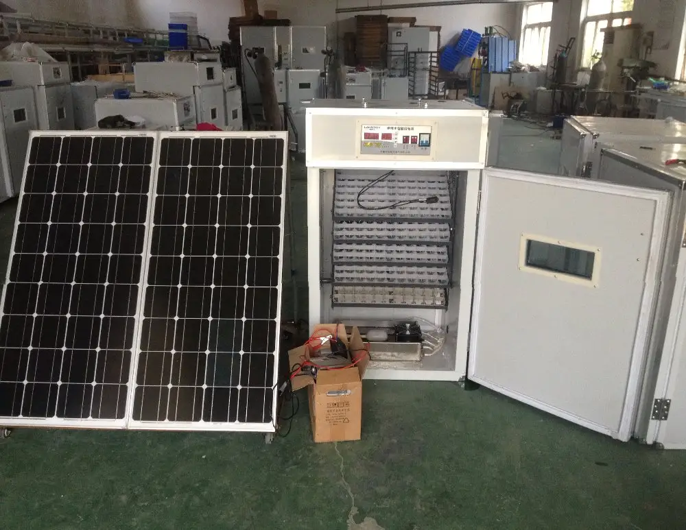 Solar Powered Eggs Incubator with Battery backup