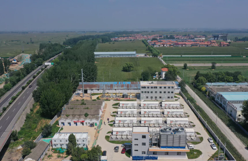 China 30MW flywheel energy storage project