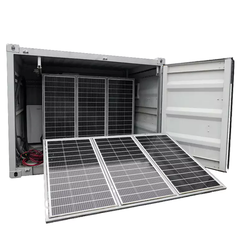 Mobile solar container