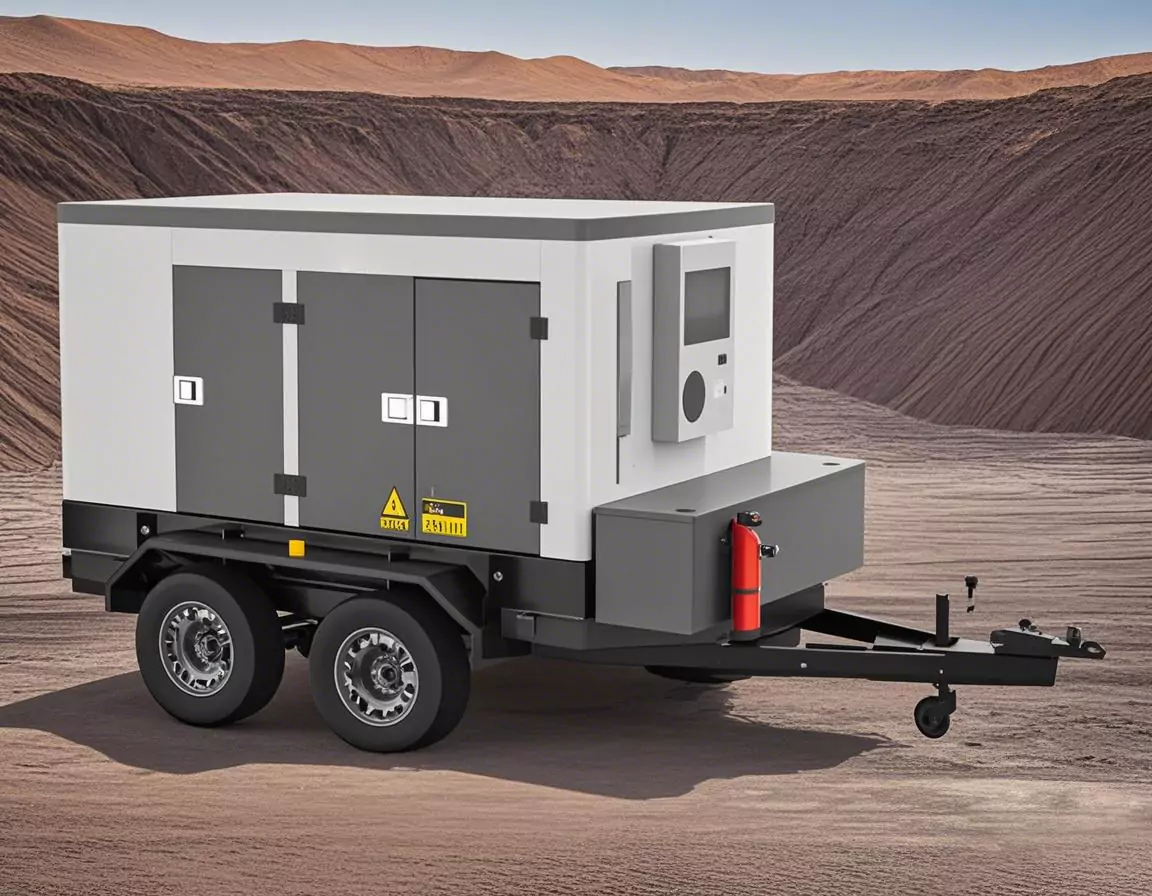 Versatile Energy Solutions: Mobile Power Trailer, Foldable S