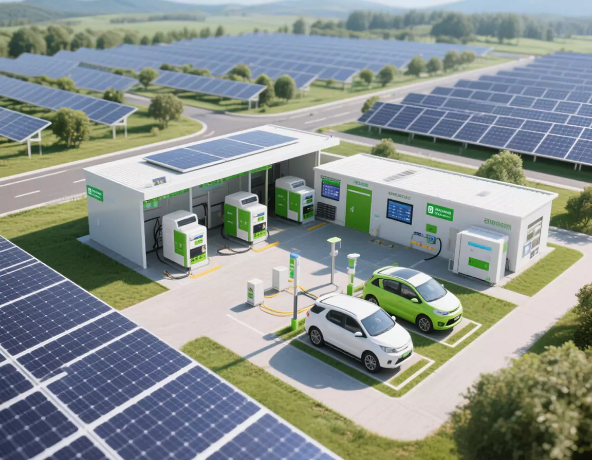 Optical Storage And Charging Integrated Microgrid Solution