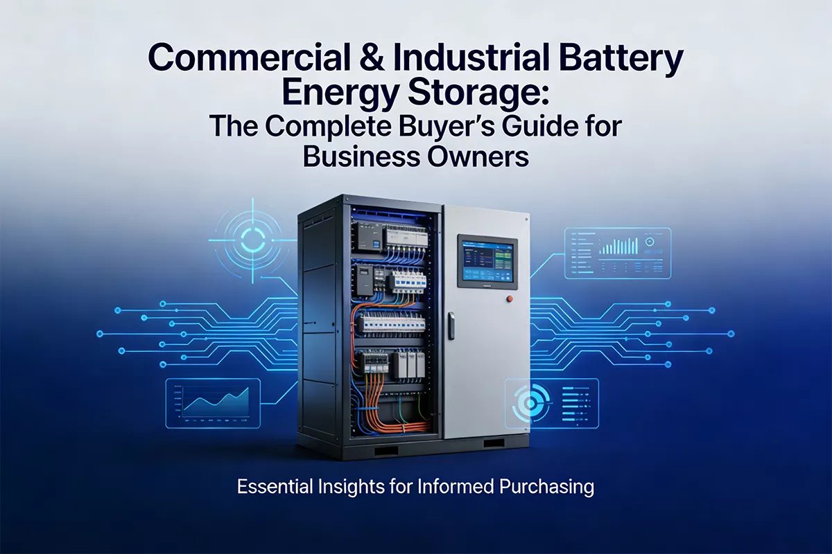 Commercial & Industrial Battery Energy Storage: The Complete