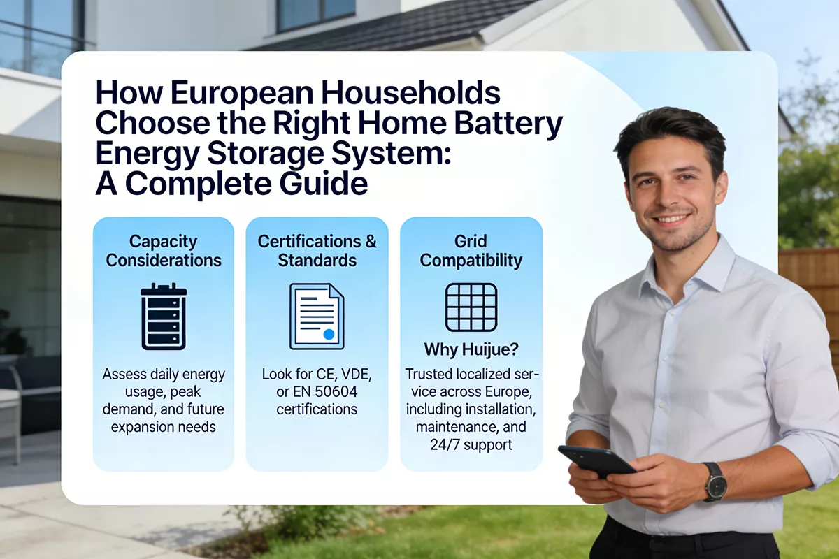 How European Households Choose the Right Home Battery Energy Storage System: A Complete Guide