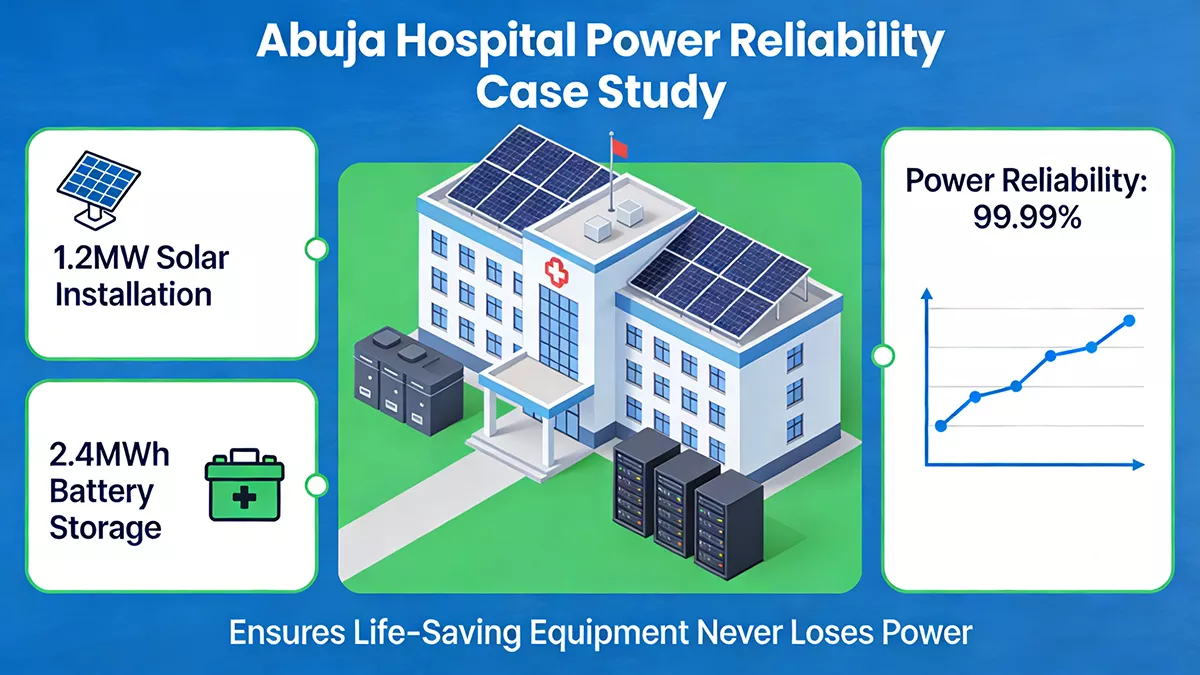 Abuja Hospital Grid-Independence: 1.2MW Emergency Power System with 4-Hour Backup